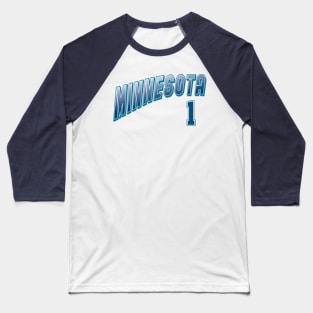 Retro Minnesota Number 1 Baseball T-Shirt